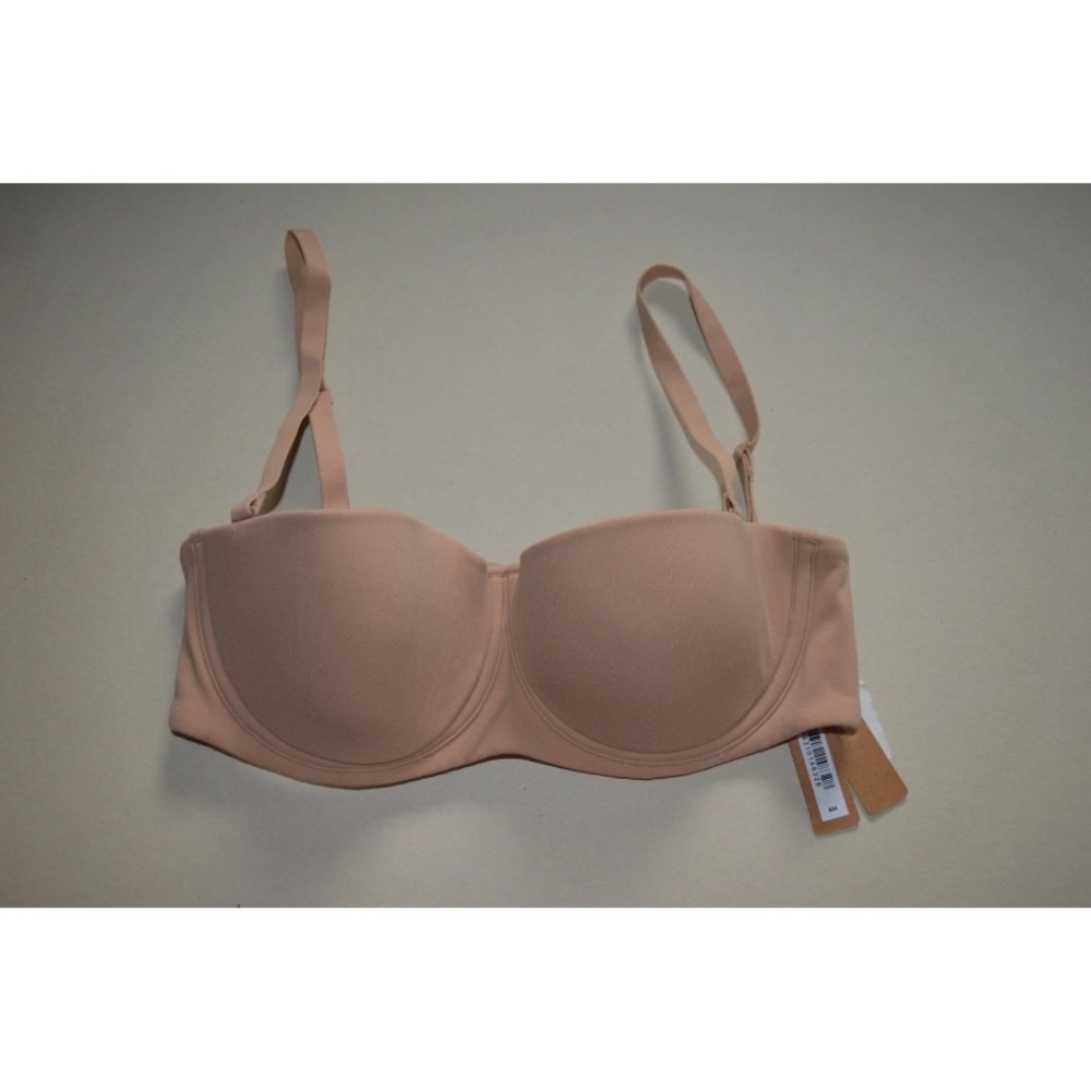 SKIMS Sz 32A Clay Fits Everybody Strapless Bra